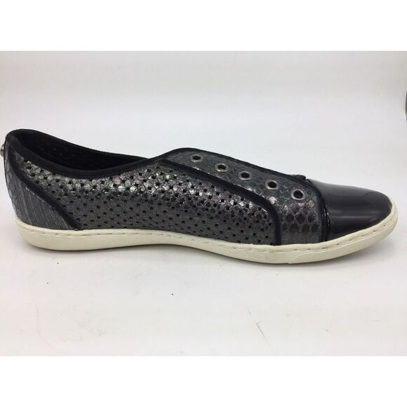 Donald J‎ Pliner Womens 8.5 M Maxi Gray Cap Toe Perforated Fashion Sneakers - Picture 1 of 8
